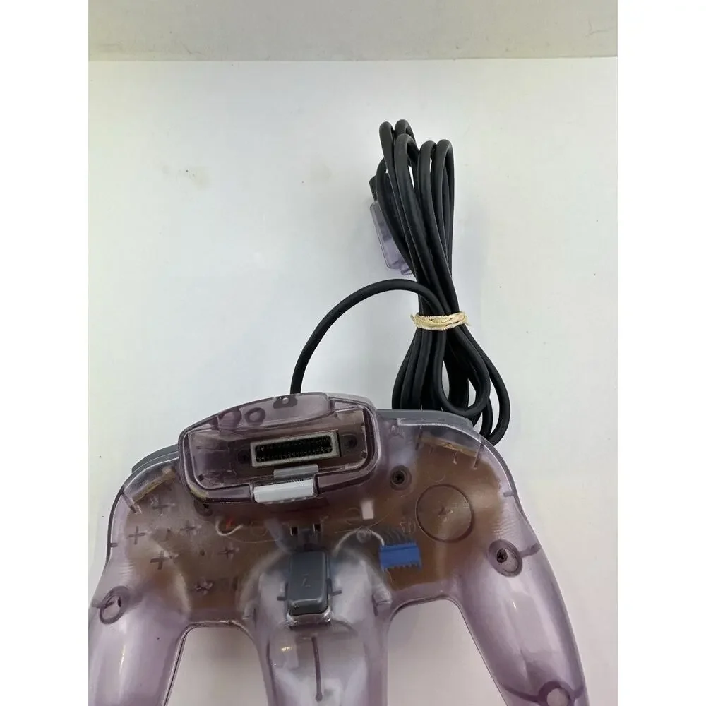 Nintendo 64 Atomic Purple N64 Controller Tight Stick Tested Fast Shipping Retro